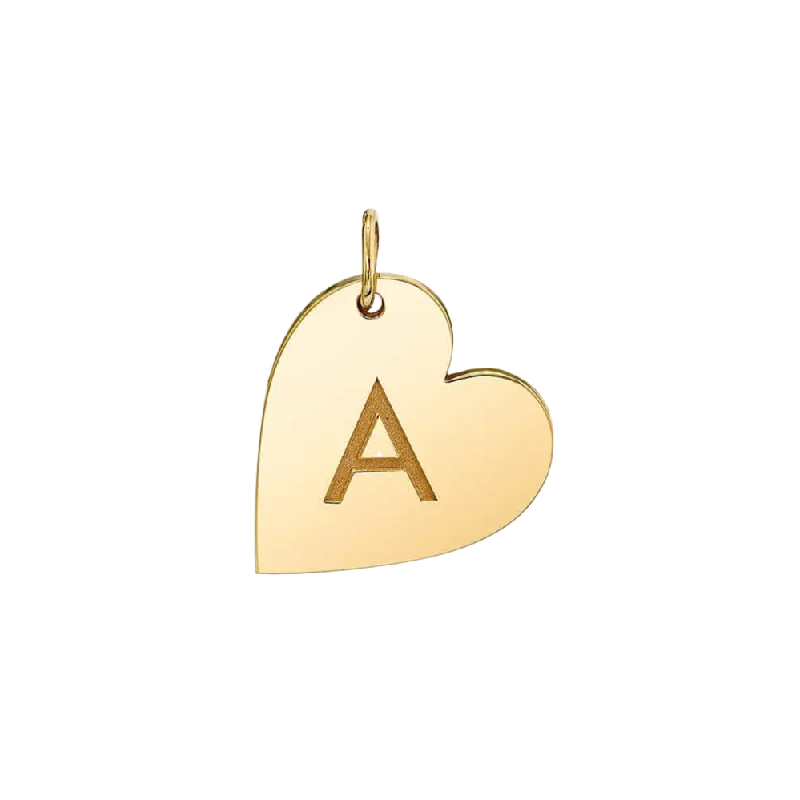 Don't Miss Out – Shop Elegant Jewelry For Less Initial Heart Charm