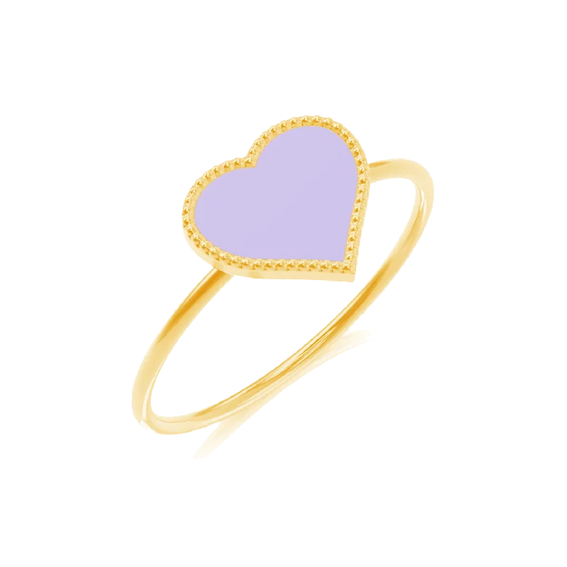 Elegant Jewelry, Exclusive Prices – Shop Now Kids Enamel Heart Ring