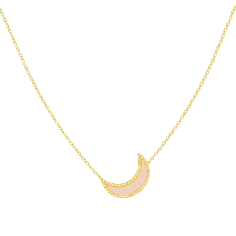 Limited-Stock Jewelry Sale – Once It's Gone, It's Gone Kids Enamel Moon Necklace