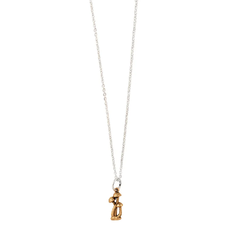 Sparkle For Less – Shop Jewelry Deals Now Magic Mushroom Necklace in Bronze