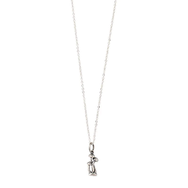 Exclusive Savings On Timeless Jewelry Pieces Magic Mushroom Necklace in Silver