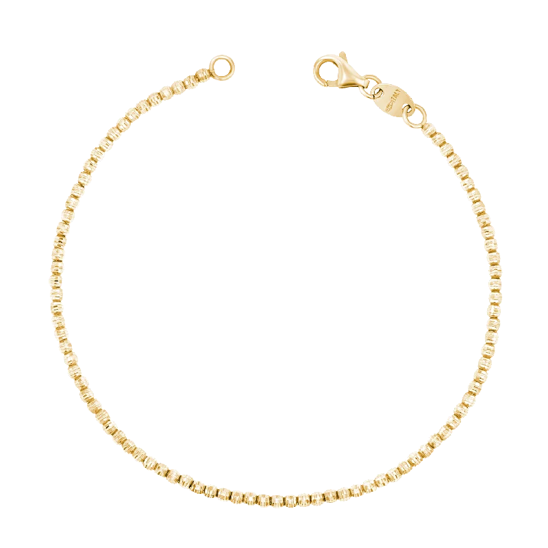 Fashion-Forward Jewelry At Incredible Prices 14K Gold Moon Cut Bracelet