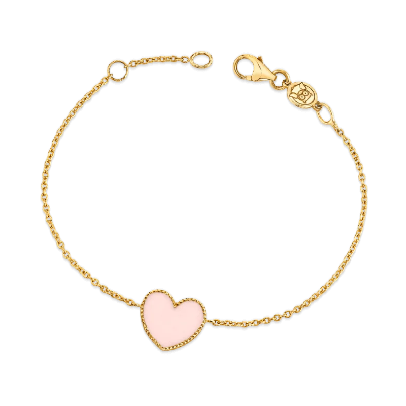 Unlock Unbeatable Jewelry Deals Before They’Re Gone Enamel Heart Bracelet