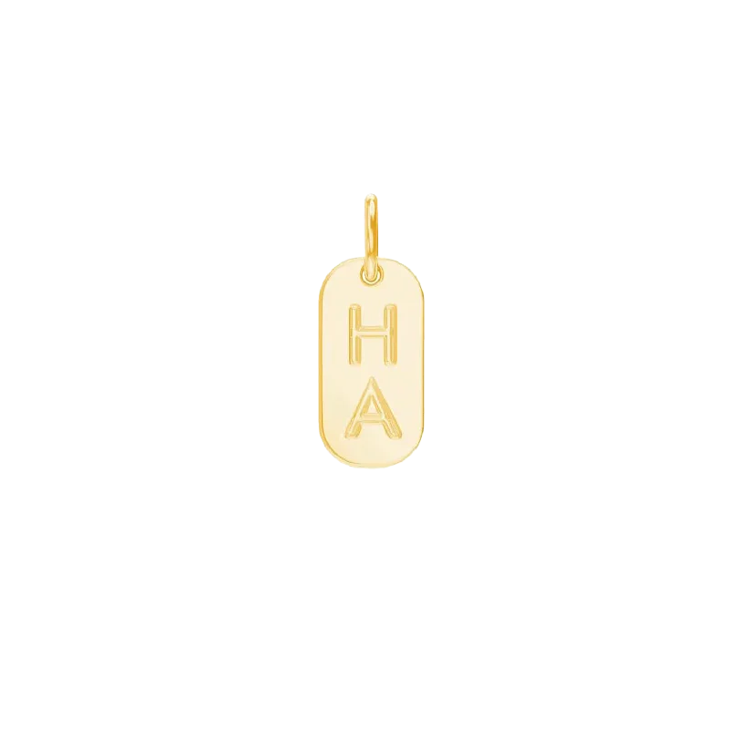 Discounted Jewelry For A Glamorous Look Oval Mini ID Charm