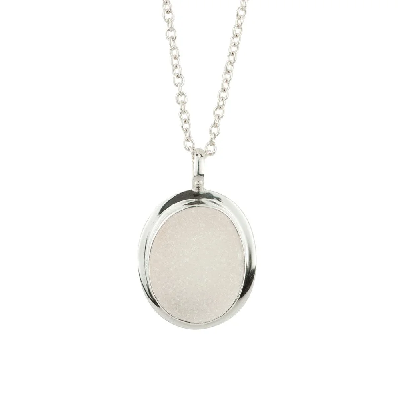 Final Call For Exquisite Jewelry At Reduced Rates Showstopper Necklace - Silver