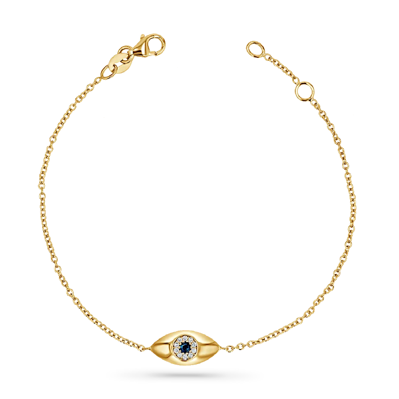 Personalized Engraved Jewelry For Meaningful Gifts Evil Eye Bracelet