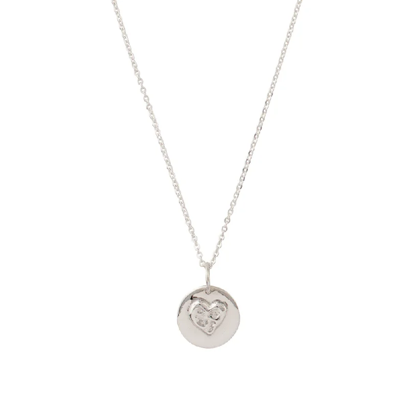 Accessorize For Less – Luxury Jewelry At Affordable Prices Loved Mini Musing Necklace in Silver Accessorize For Less – Luxury Jewelry At Affordable Prices Loved Mini Musing Necklace in Silver