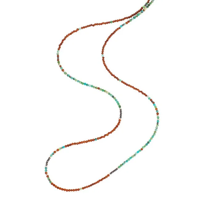 Trendy And Classic Jewelry Now At Reduced Prices Sunset Stone Strand Necklace - 20-22" L Trendy And Classic Jewelry Now At Reduced Prices Sunset Stone Strand Necklace - 20-22" L