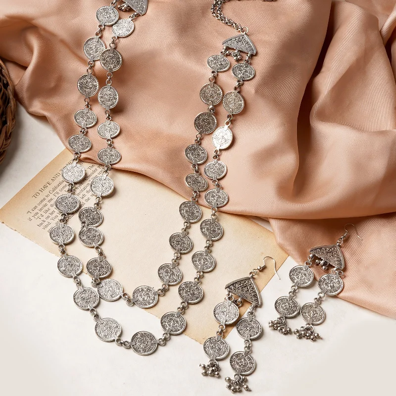 High-Quality Jewelry At A Fraction Of The Cost Teejh Banjari Coin Layered Necklace Set High-Quality Jewelry At A Fraction Of The Cost Teejh Banjari Coin Layered Necklace Set