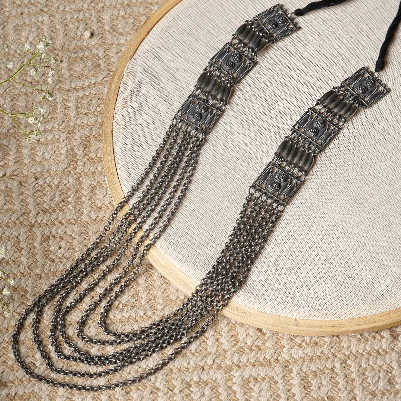 Seasonal Jewelry Clearance – Best Styles At The Lowest Prices Teejh Garul Silver Oxidised Necklace Seasonal Jewelry Clearance – Best Styles At The Lowest Prices Teejh Garul Silver Oxidised Necklace