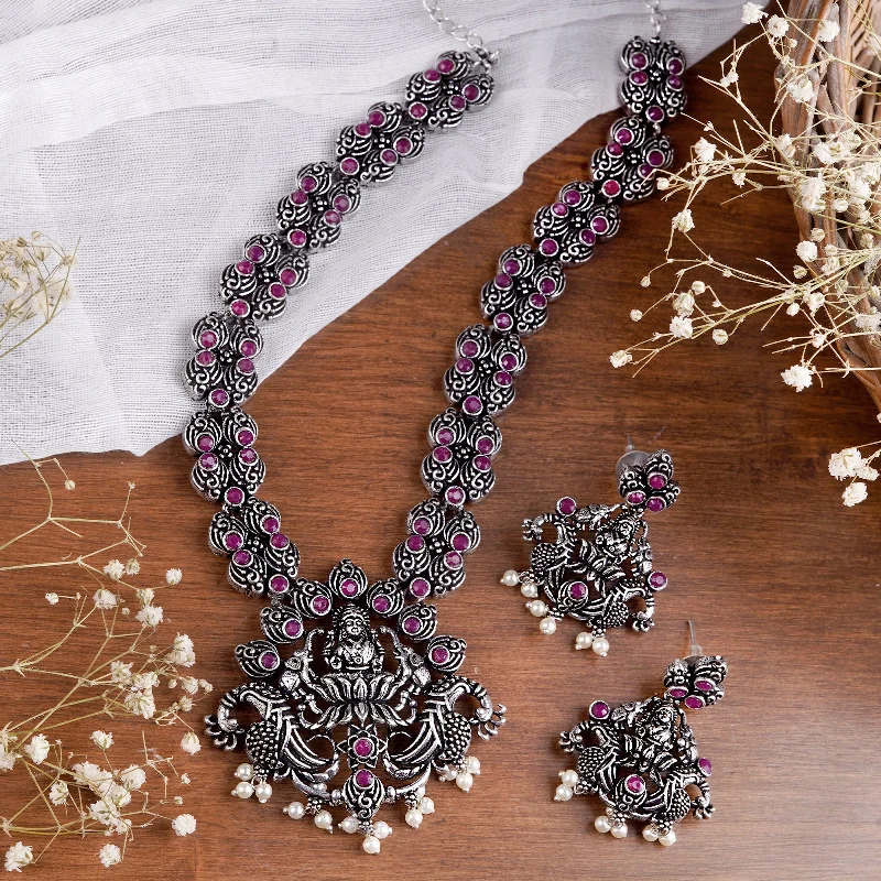 Holiday Jewelry Sale – Perfect Gifts At Great Prices Teejh Saanvi Red Stone Temple Work Necklace Set Holiday Jewelry Sale – Perfect Gifts At Great Prices Teejh Saanvi Red Stone Temple Work Necklace Set