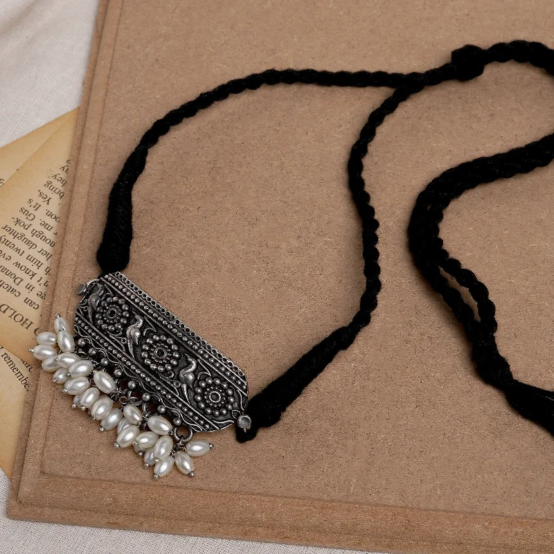 Modern Jewelry At Exclusive Discounts – Shop Today Teejh Shivangi Silver Oxidised Necklace Modern Jewelry At Exclusive Discounts – Shop Today Teejh Shivangi Silver Oxidised Necklace