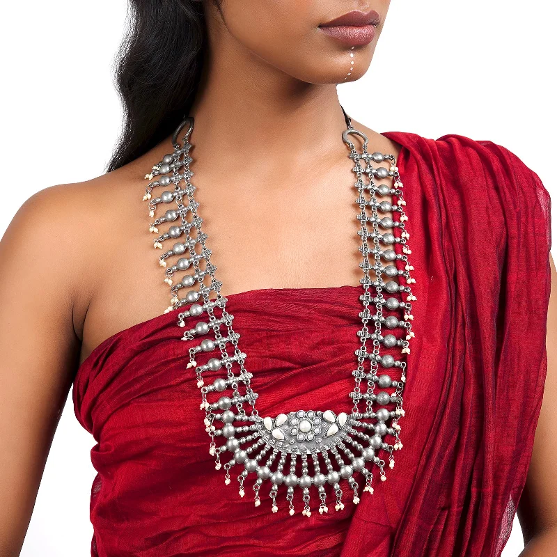 Stunning Statement Jewelry, Unbeatable Discounts Teejh Ujjwala Oxidised Necklace
