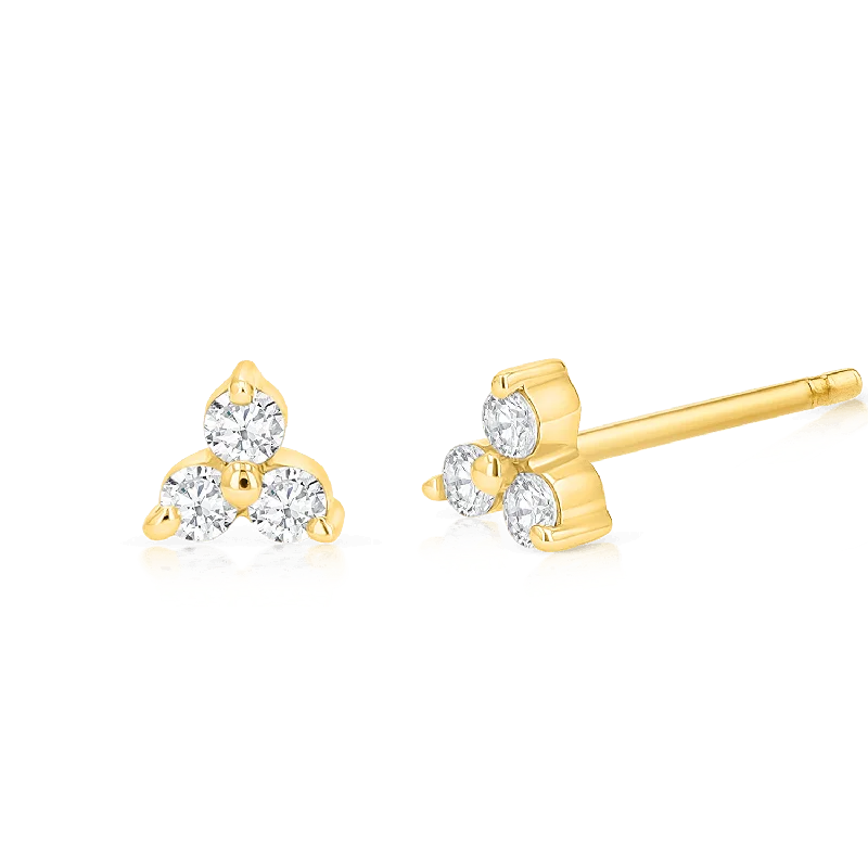 Unique Jewelry For Less – Shop The Sale Now Trio Diamond Studs