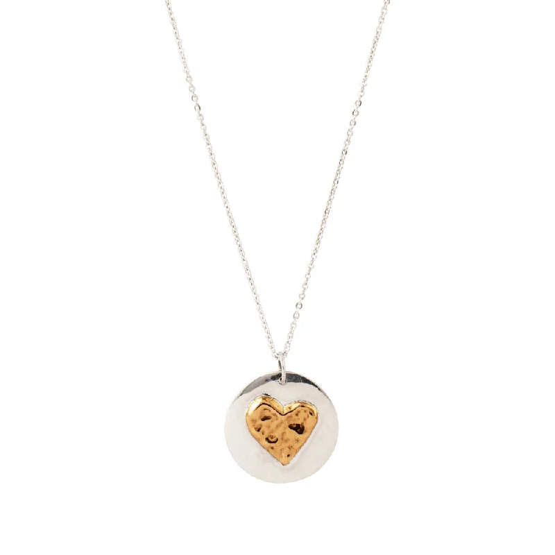 Affordable Glamour – Premium Jewelry For Less Loved Musing Necklace in Two-Tone Silver & Bronze Affordable Glamour – Premium Jewelry For Less Loved Musing Necklace in Two-Tone Silver & Bronze