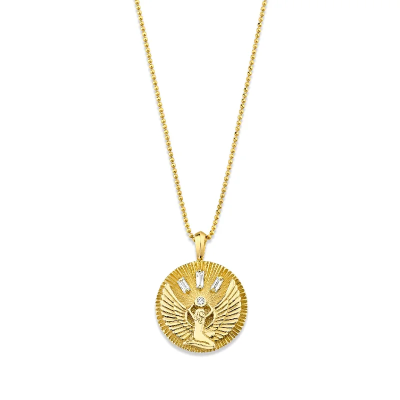 Elegant Designs, Unbeatable Discounts – Shop Jewelry Now Isis Coin Pendant Necklace