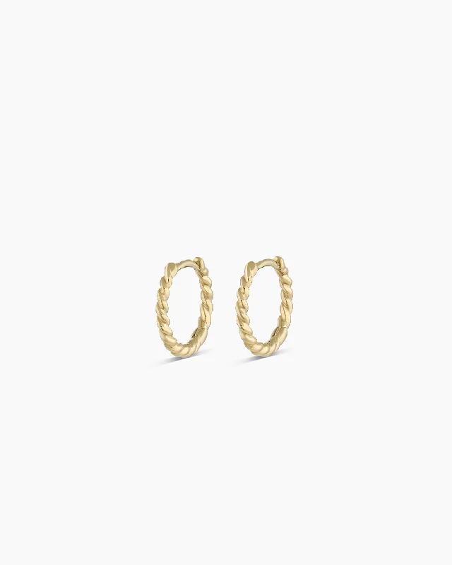 Limited-Time Offer On Premium Jewelry Collections 14k Gold Crew Huggies