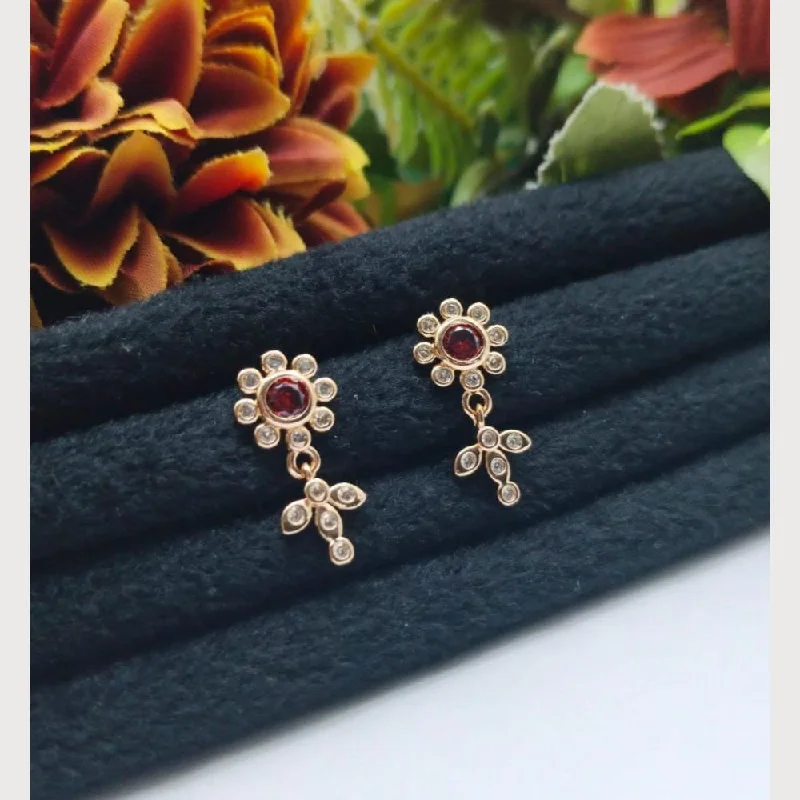 Seasonal Jewelry Sale – Upgrade Your Collection Aamrapali Rose Gold Plated Austrian Stone Stud Earrings Seasonal Jewelry Sale – Upgrade Your Collection Aamrapali Rose Gold Plated Austrian Stone Stud Earrings