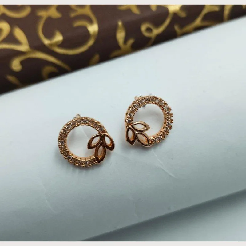 Get The Best Deals On Timeless Jewelry Pieces Aamrapali Rose Gold Plated Austrian Stone Stud Earrings Get The Best Deals On Timeless Jewelry Pieces Aamrapali Rose Gold Plated Austrian Stone Stud Earrings