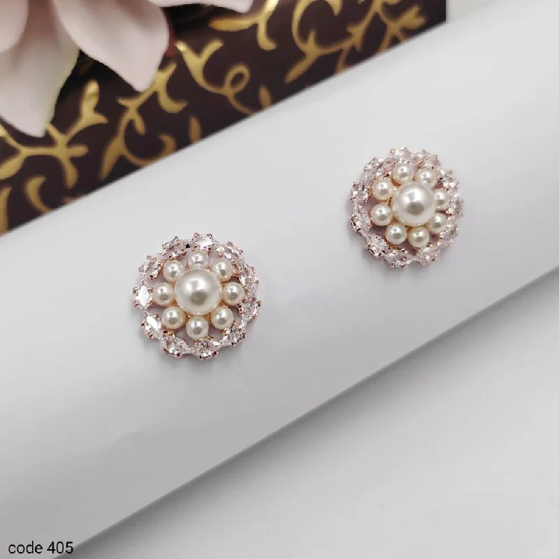 The Jewelry Sale You've Been Waiting For Is Here Aamrapali Rose Gold Plated Austrian Stone Stud Earrings The Jewelry Sale You've Been Waiting For Is Here Aamrapali Rose Gold Plated Austrian Stone Stud Earrings