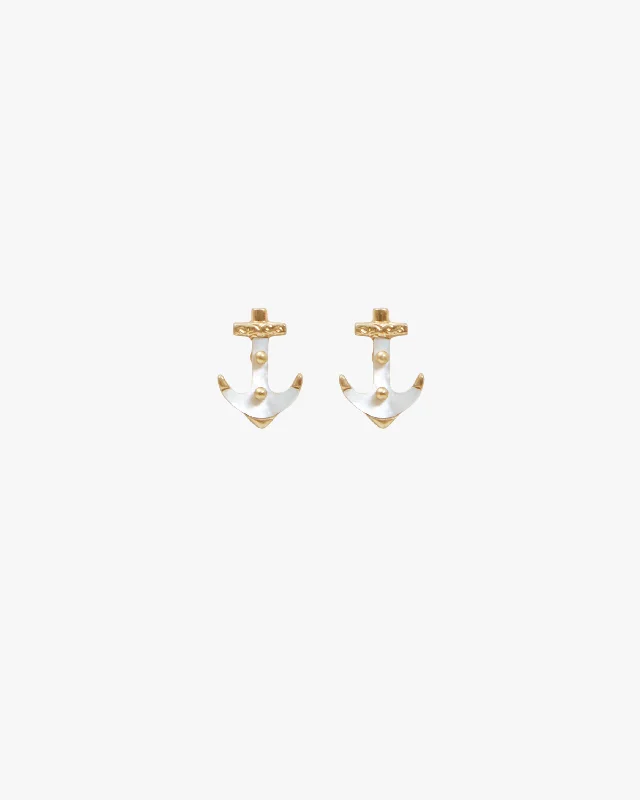 Jewelry Clearance Event – Stock Up Before It's Over Anchor Stud Earrings