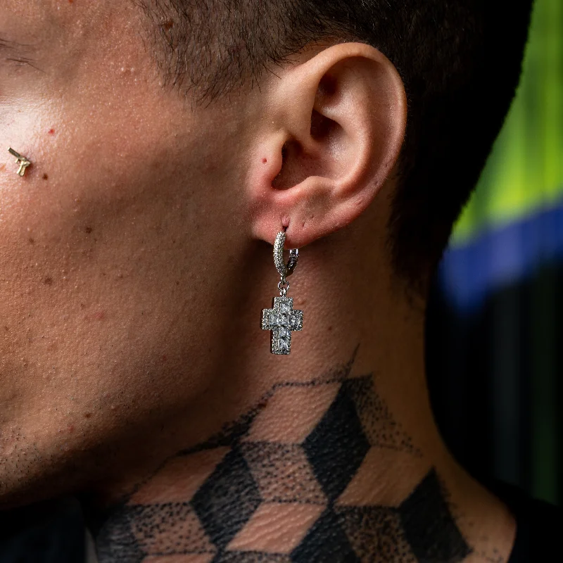 Elegant Jewelry At Unbeatable Offers – Shop Before It's Gone Baguette Cross Earring