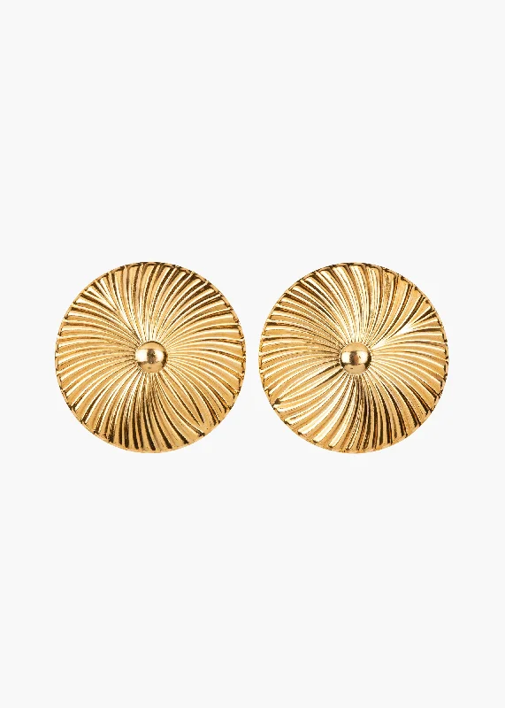 Stunning Jewelry At A Fraction Of The Price Brissa Stud Earrings -- Gold