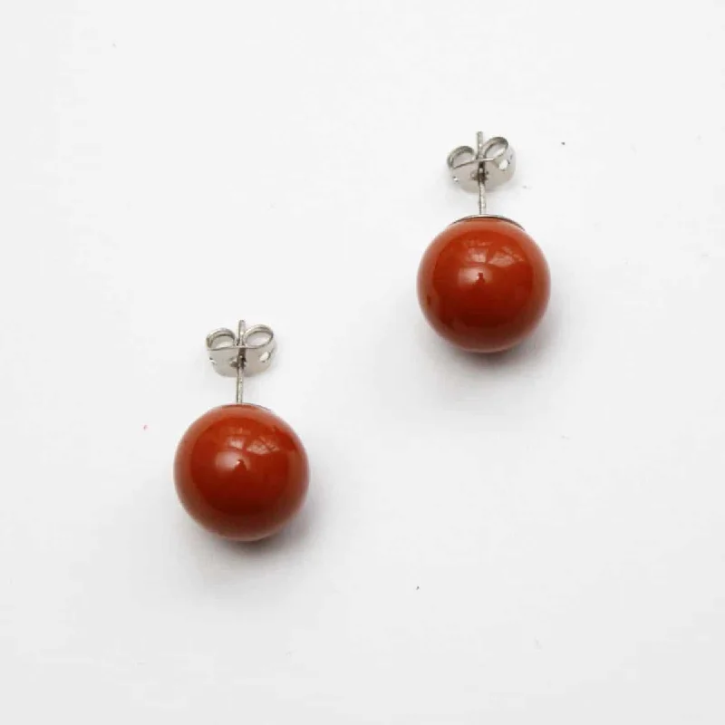 Limited-Stock Jewelry Clearance – Grab Your Favorites Now Burnt Orange Stud Earrings by Sylca Limited-Stock Jewelry Clearance – Grab Your Favorites Now Burnt Orange Stud Earrings by Sylca