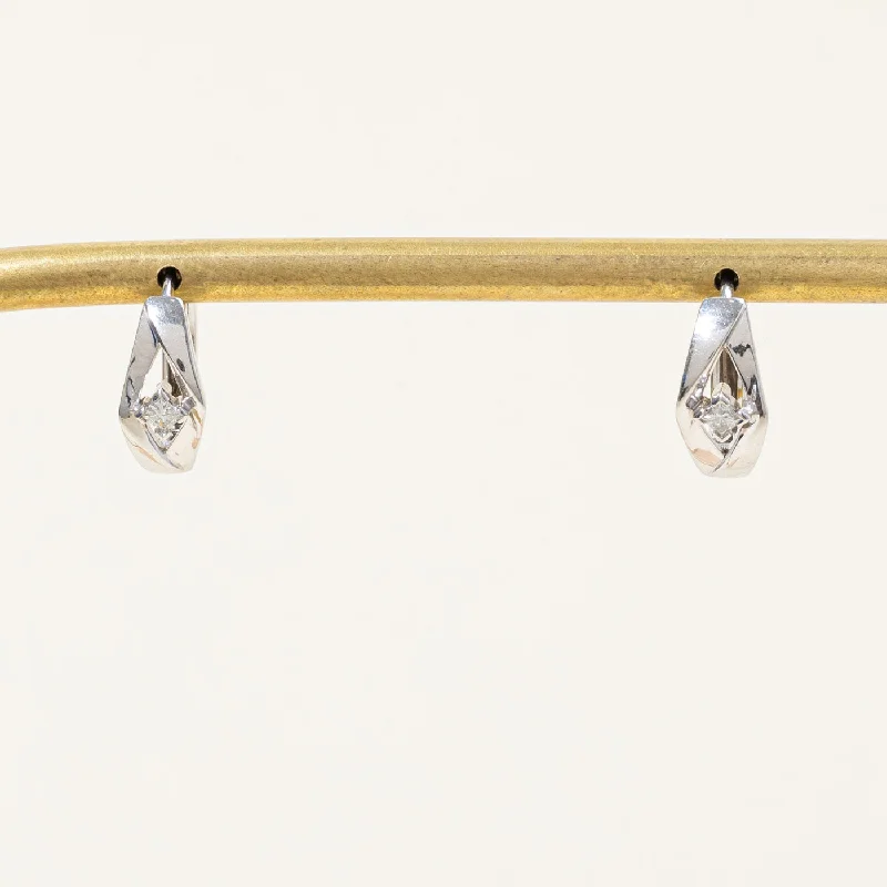 Big Discounts On Elegant Jewelry Collections Canadian Diamond Huggie Earrings | 0.08ctw | Big Discounts On Elegant Jewelry Collections Canadian Diamond Huggie Earrings | 0.08ctw |