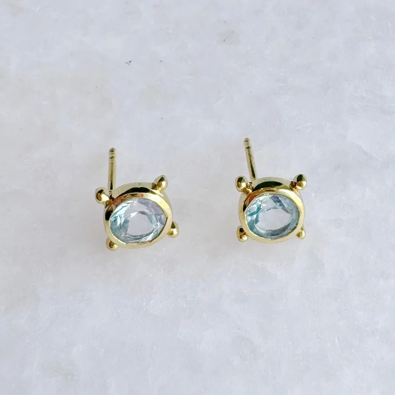 Accessorize For Less – Luxury Jewelry At Affordable Prices Compass Stud Earrings: Gold Vermeil Blue topaz Accessorize For Less – Luxury Jewelry At Affordable Prices Compass Stud Earrings: Gold Vermeil Blue topaz