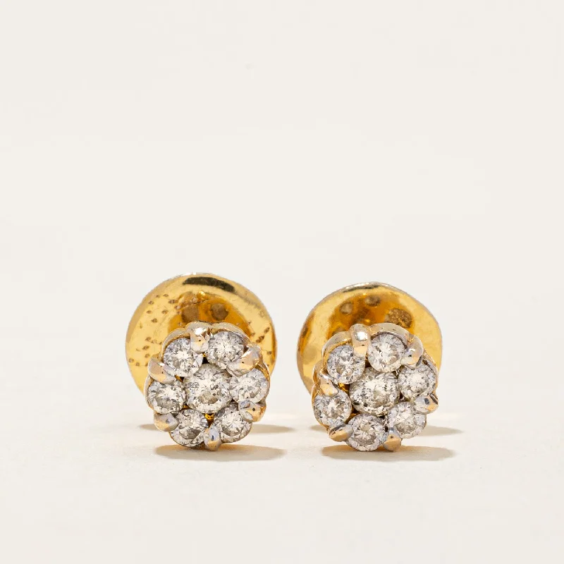 Huge Savings On Timeless Jewelry Collections Diamond Cluster Screw Back Earrings | 0.50ctw | Huge Savings On Timeless Jewelry Collections Diamond Cluster Screw Back Earrings | 0.50ctw |