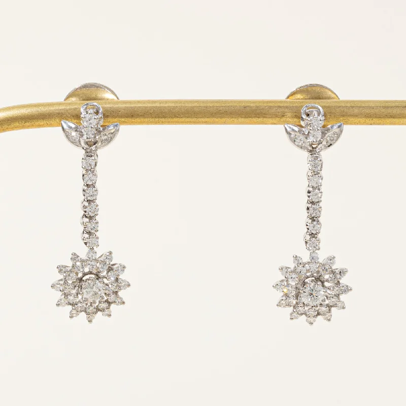 Shop High-Quality Jewelry At Jaw-Dropping Discounts Diamond Drop Earrings | 1.62ctw |