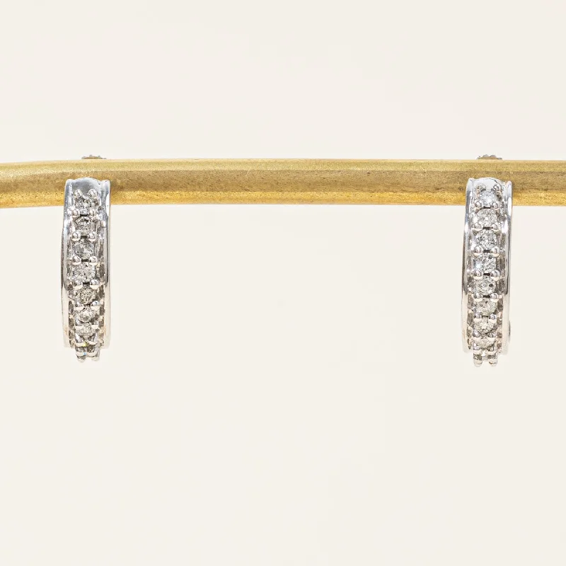 Best-Selling Jewelry Styles Now At Exclusive Discounts Diamond Half Hugie Earrings | 0.40ctw |