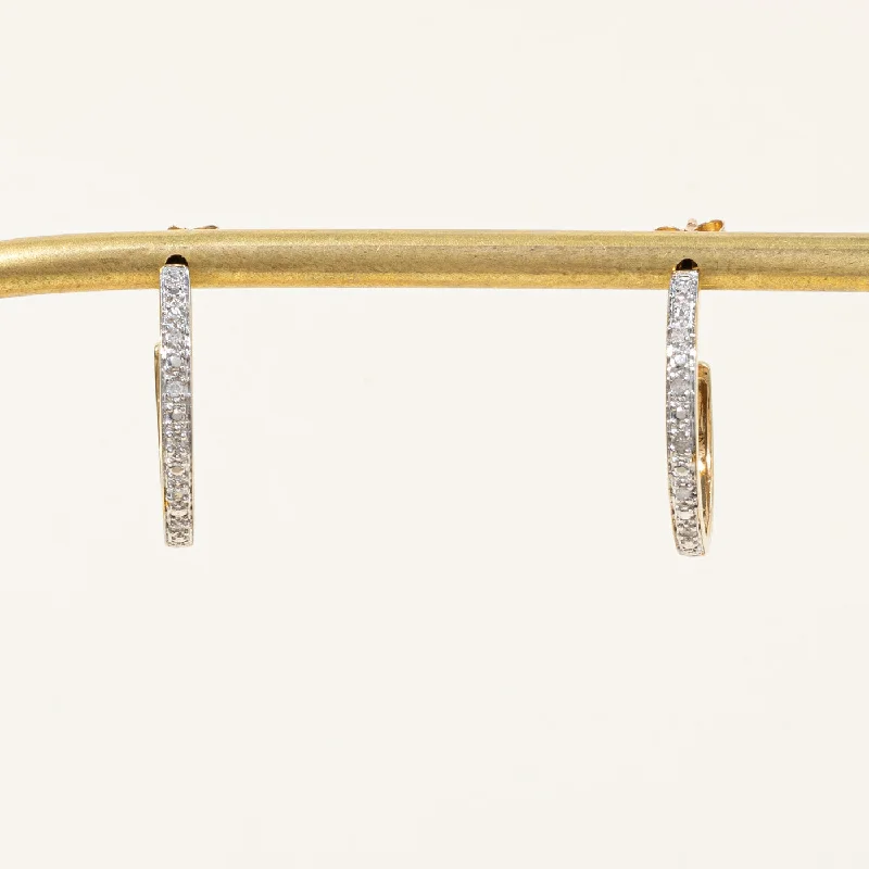 Shop Signature Jewelry Styles At Exclusive Prices Diamond Hoop Earrings | 0.06ctw | Shop Signature Jewelry Styles At Exclusive Prices Diamond Hoop Earrings | 0.06ctw |