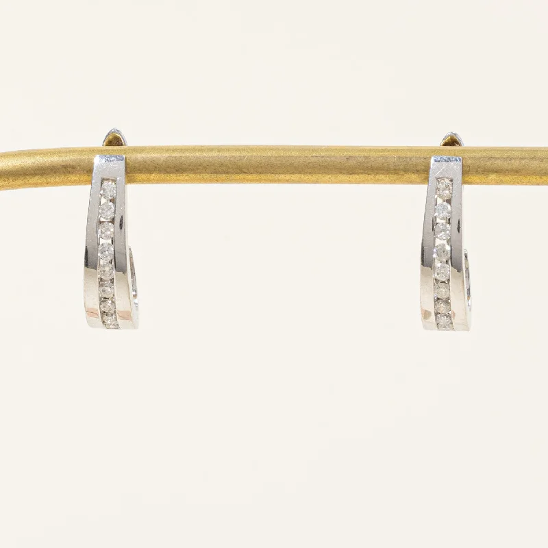 Jewelry Deals That Outshine The Rest Diamond Oval Hoop Earrings | 0.44ctw |