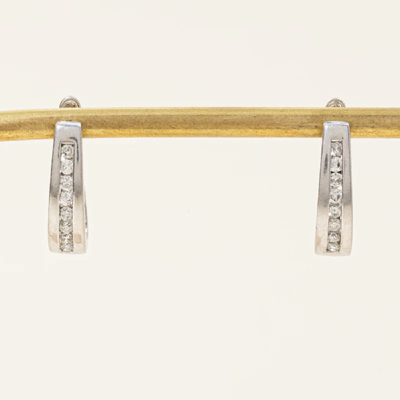 Once-A-Year Jewelry Sale – Grab Your Favorites Now Diamond Oval Huggie Earrings | 0.50ctw |