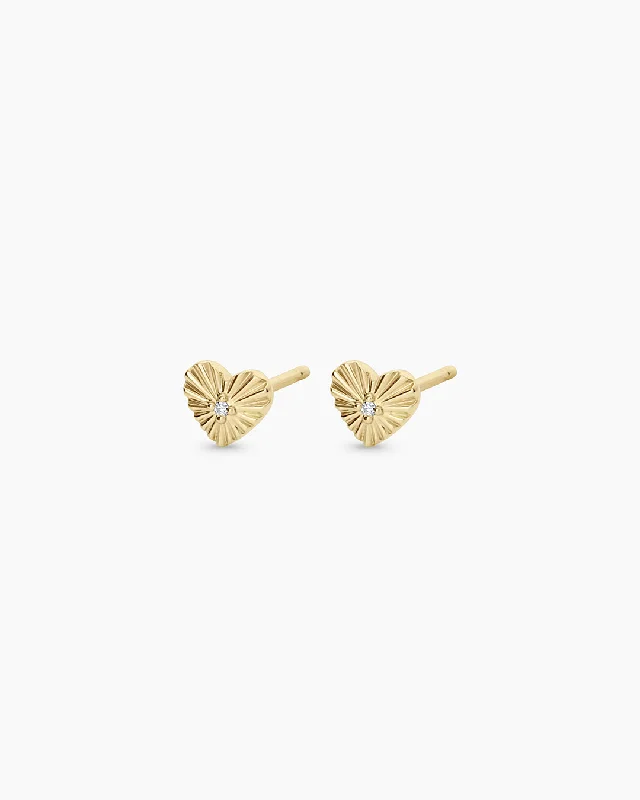 Unmissable Jewelry Sale – Shop Before It's Too Late Diamond Vintage Heart Studs