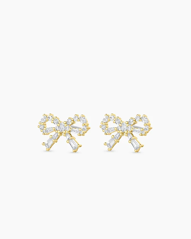 Celebrate With Sparkle – Jewelry Sale Now Live Fancy Bow Earrings