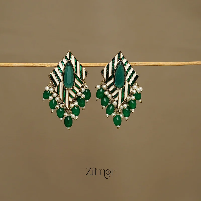 Unique Jewelry Designs Now At Discounted Rates FS1011250 - Pearl Beads hanging Stud Earrings