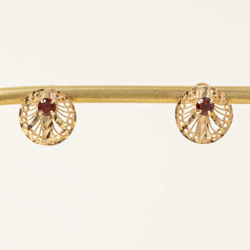 Don't Miss Out On Bestselling Jewelry At Special Prices Garnet Screw Back Earrings | 0.56ctw |