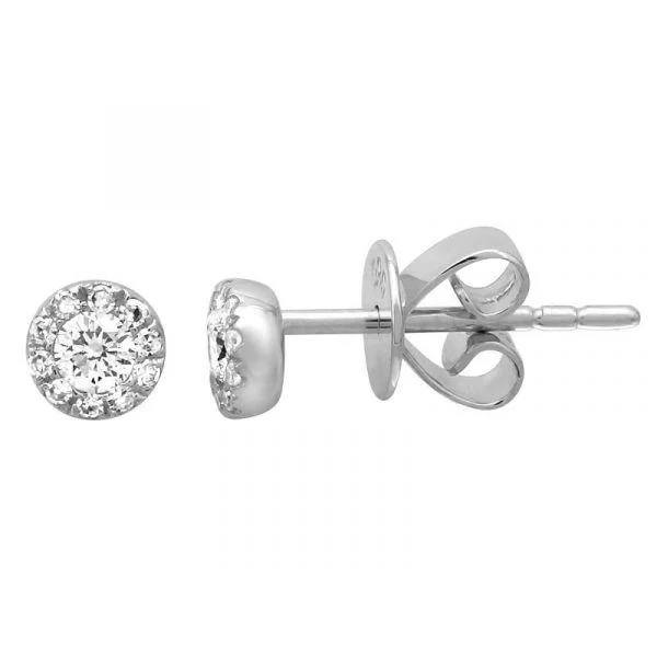 Discover Unique Jewelry With Special Limited-Time Offers Halo Diamond Stud Earrings