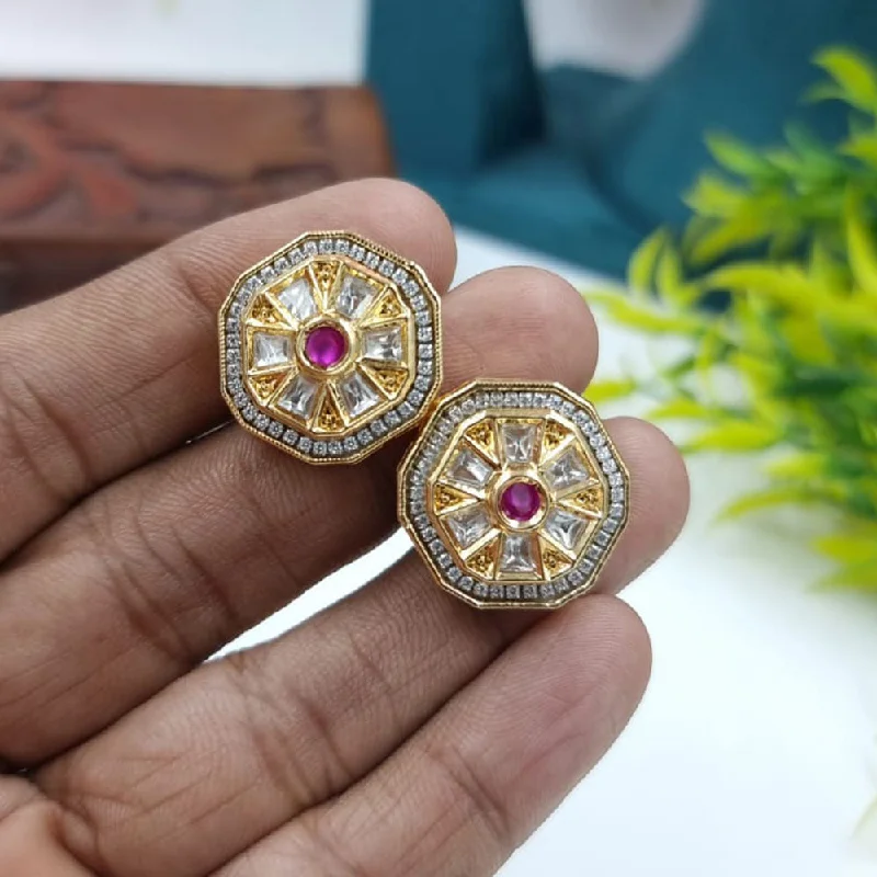 Jewelry Clearance Event – Last Chance For Stunning Deals JCM Gold Plated Kundan Stone Stud Earrings Jewelry Clearance Event – Last Chance For Stunning Deals JCM Gold Plated Kundan Stone Stud Earrings