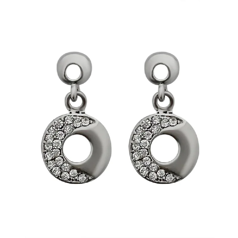 Exclusive Jewelry Offers – Sparkle For Less JewelMaze Austrian Stone Silver Plated Stud Earrings ( assorted design ) Exclusive Jewelry Offers – Sparkle For Less JewelMaze Austrian Stone Silver Plated Stud Earrings ( assorted design )
