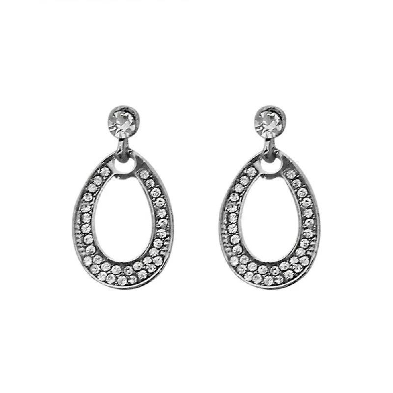 Luxury Jewelry At Unbeatable Discounts JewelMaze Austrian Stone Silver Plated Stud Earrings ( assorted design ) Luxury Jewelry At Unbeatable Discounts JewelMaze Austrian Stone Silver Plated Stud Earrings ( assorted design )