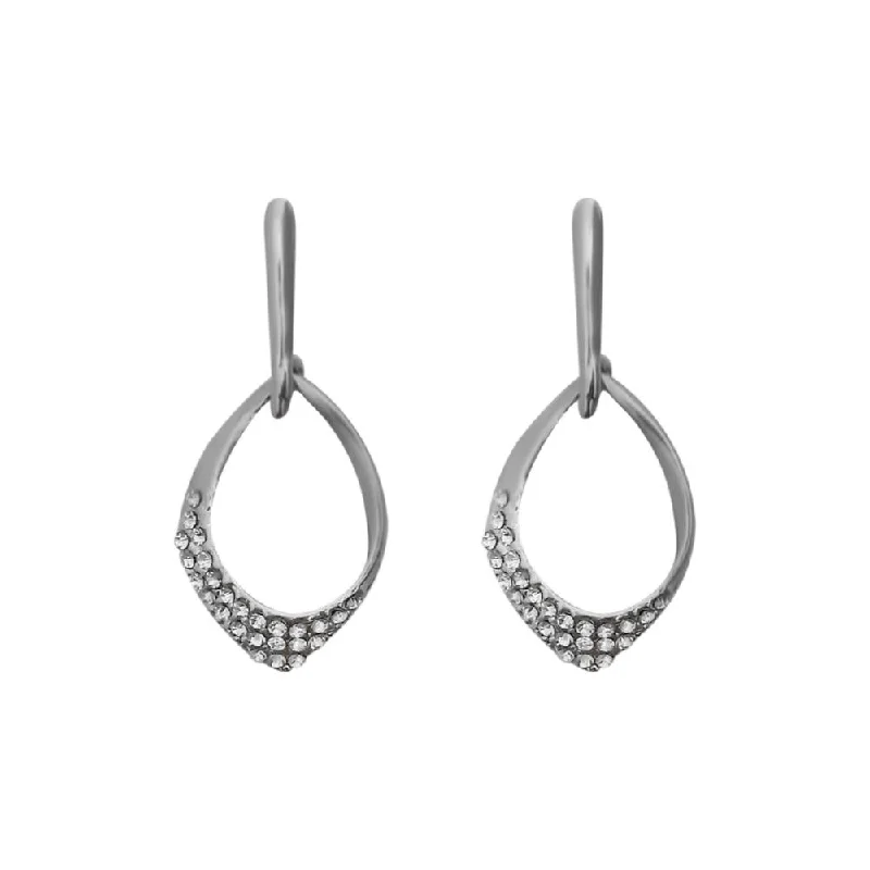 Exclusive Jewelry Sale – Shine For Less JewelMaze Austrian Stone Silver Plated Stud Earrings ( assorted design ) Exclusive Jewelry Sale – Shine For Less JewelMaze Austrian Stone Silver Plated Stud Earrings ( assorted design )