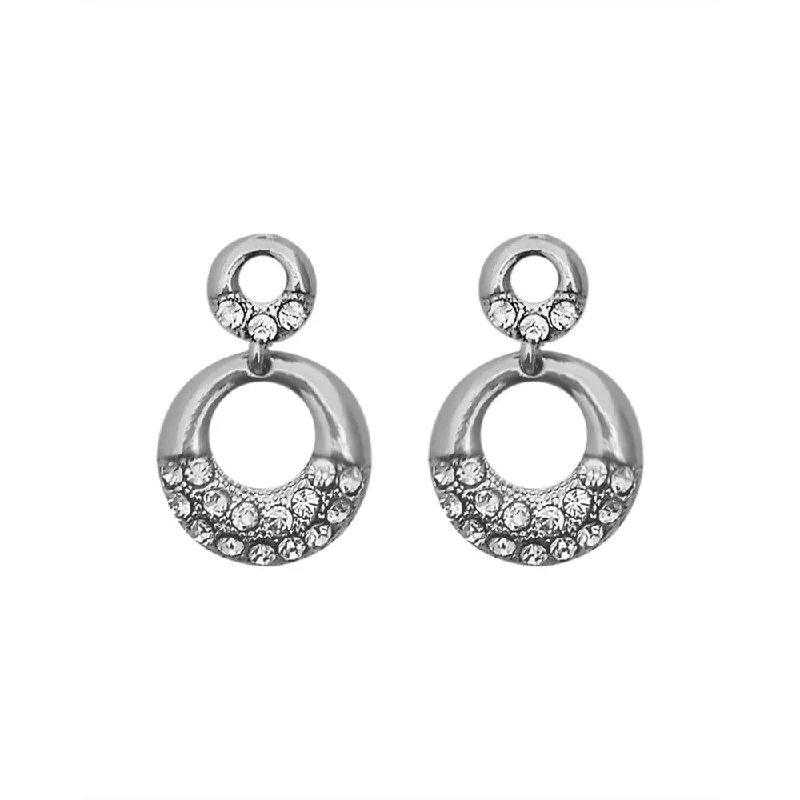 Limited-Stock Jewelry Sale – Once It's Gone, It's Gone JewelMaze Austrian Stone Silver Plated Stud Earrings ( assorted design ) Limited-Stock Jewelry Sale – Once It's Gone, It's Gone JewelMaze Austrian Stone Silver Plated Stud Earrings ( assorted design )