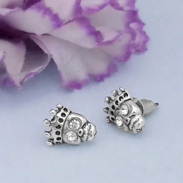 Elegant Designs, Unbeatable Discounts – Shop Jewelry Now Kriaa Silver Plated White Austrian Stone Stud Earrings - 1312621I Elegant Designs, Unbeatable Discounts – Shop Jewelry Now Kriaa Silver Plated White Austrian Stone Stud Earrings - 1312621I