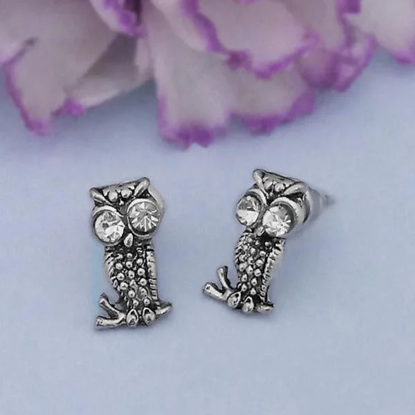 Gorgeous Jewelry, Limited-Time Savings Kriaa Silver Plated White Austrian Stone Stud Earrings - 1312623I Gorgeous Jewelry, Limited-Time Savings Kriaa Silver Plated White Austrian Stone Stud Earrings - 1312623I