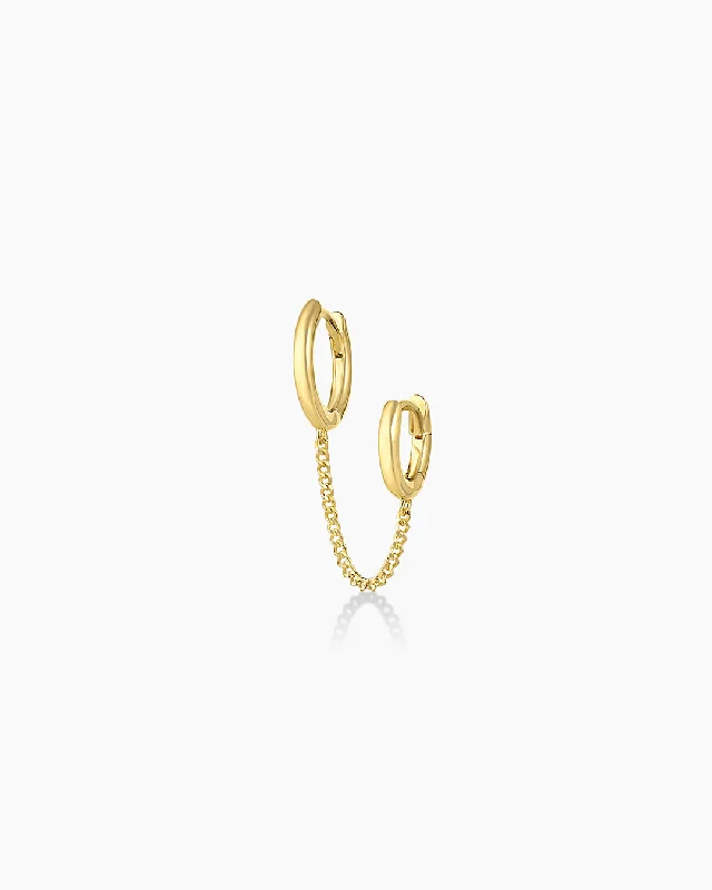 Unmissable Discounts On Timeless Jewelry Pieces Lou Double Single Huggie