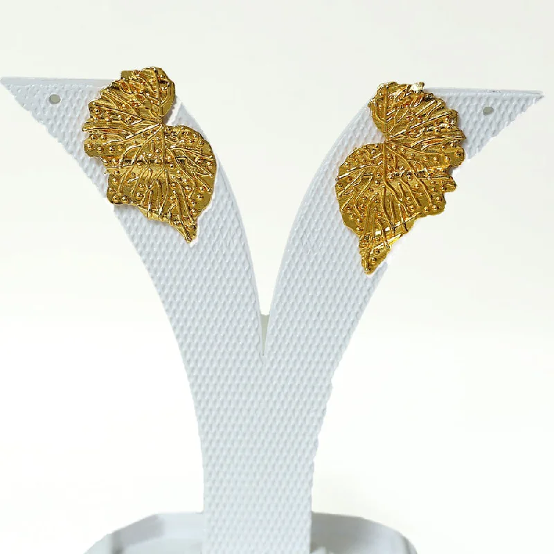 Get The Sparkle You Love At Prices You Adore Manath Jewels Gold Plated Matte Finish Korean Style Stud Earrings Get The Sparkle You Love At Prices You Adore Manath Jewels Gold Plated Matte Finish Korean Style Stud Earrings